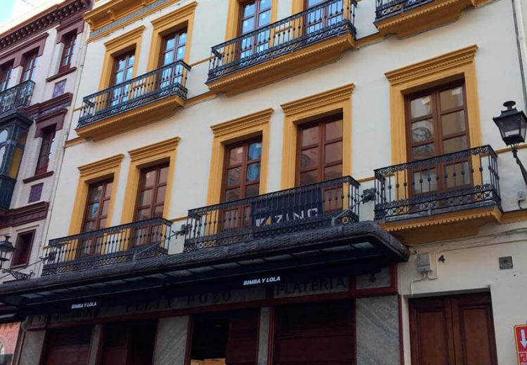 Edificación Grupo Zinc. Acondicionamiento Apartamentos Turísticos calle O´Donell / San Eloy, Sevilla