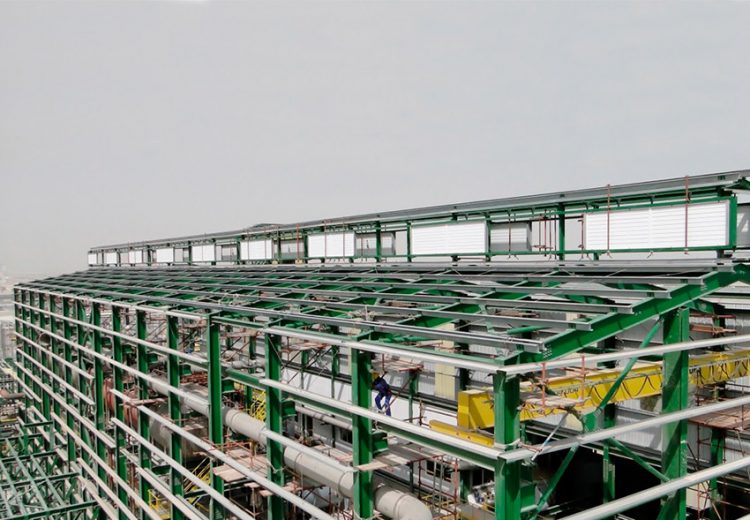 Obra Industrial. Grupo Zinc. Refineria azucar. Manama, Bahrein