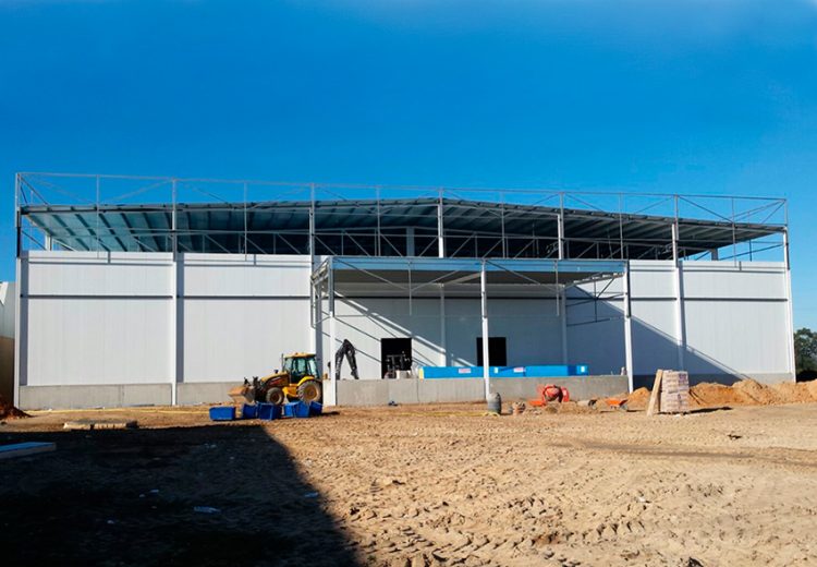 Obra Industrial Sevilla y Madrid. Grupo Zinc. Iberfruta - Grupo Helios