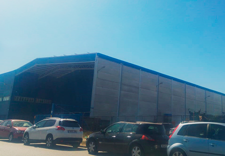 Obra Industrial. Grupo Zinc. Salsas de Salteras. Sevilla