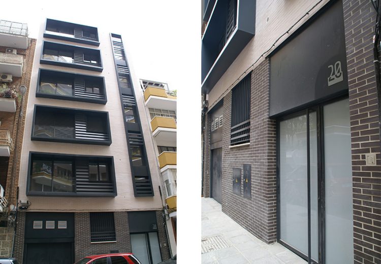 Edificación. Viviendas en calle Fernando IV. Sevilla