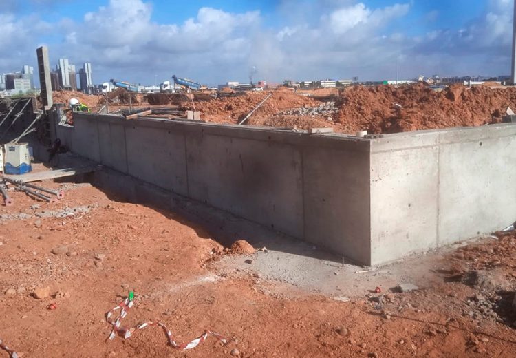 Obra industrial. Grupo Arnedo. Dos Hermanas. Sevilla.