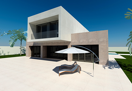 Edificación. Grupo Zinc. Vivienda en Espartinas. Sevilla