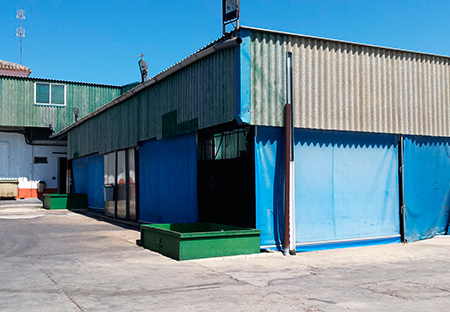 Obra Industrial. Grupo Zinc. Aceitunas Finca Morera. Huelva