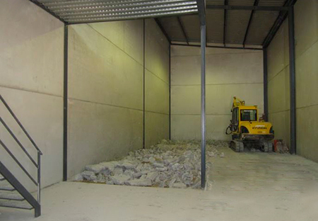 Obra Industrial. Grupo Zinc. Pansur. Puerto Santa María. Cádiz