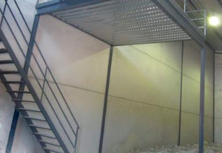 Obra Industrial. Grupo Zinc. Pansur. Puerto Santa María. Cádiz