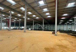 Obra industrial. ALDI. Dos Hermanas. Sevilla.